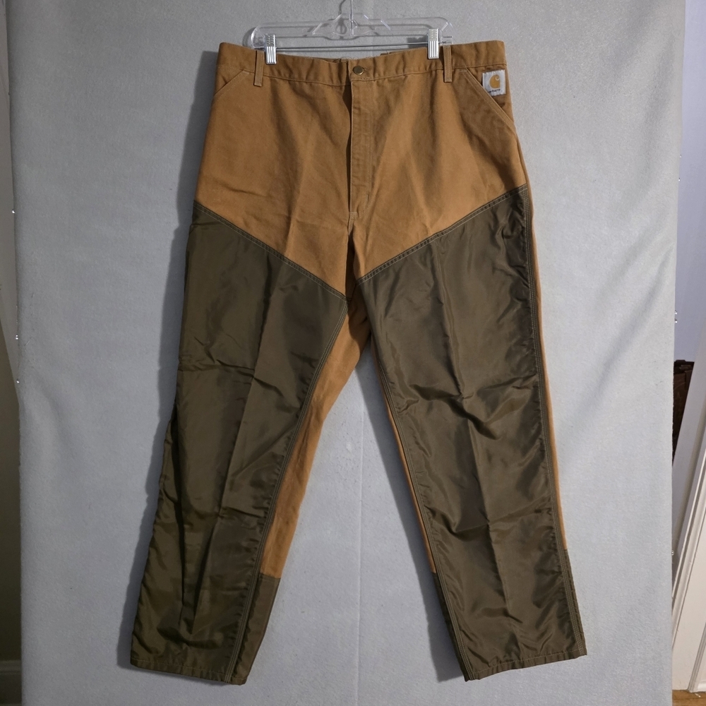 NWOT Carhartt Mens Duck Brush Briar Field Hunting Pants WU256 USA Size 46x32